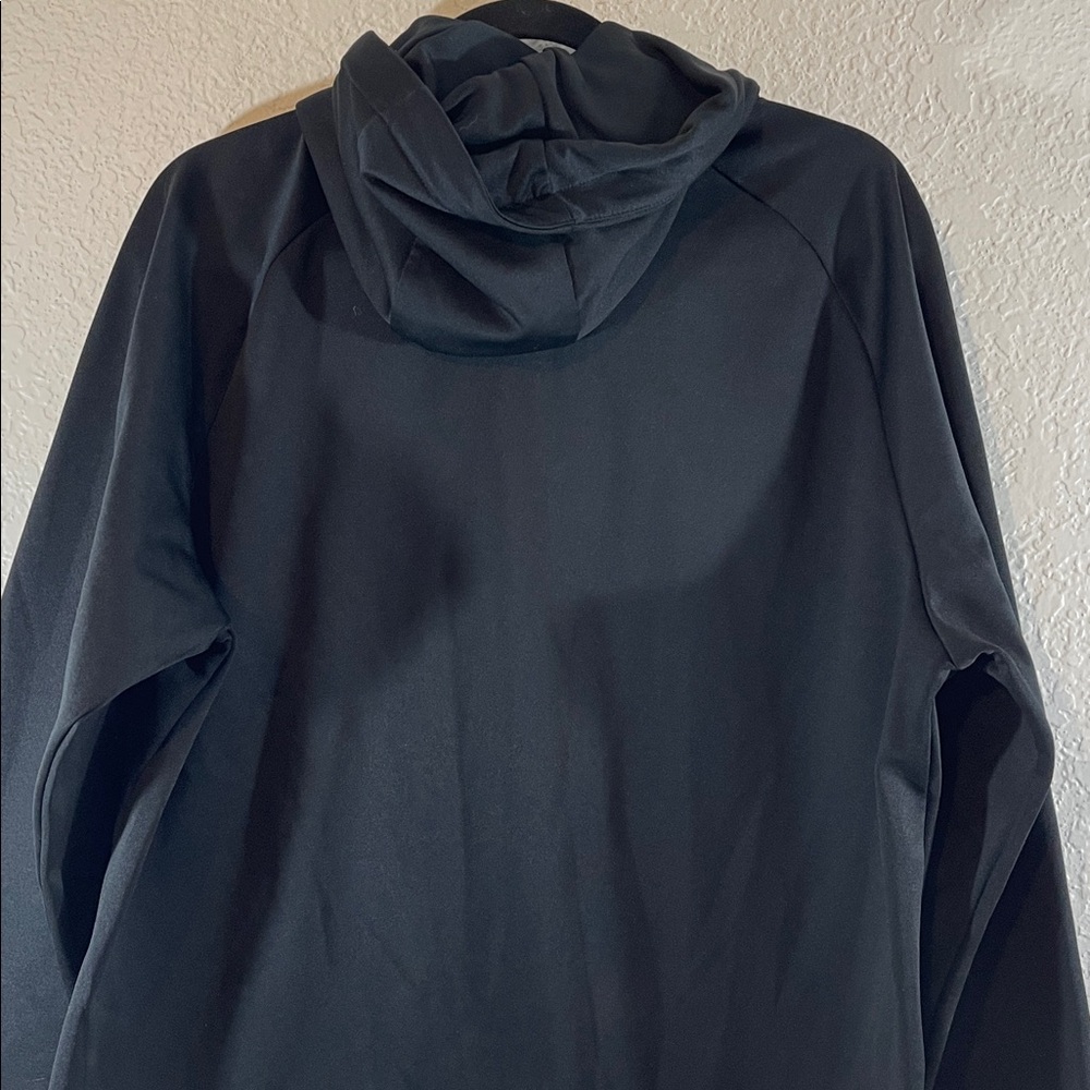 NIKE Therma Full Zip Fleece Hoodie Jacket Black Size Large - Picture 5 of 9